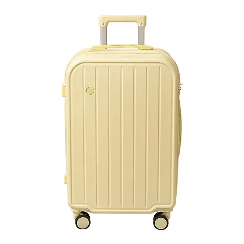 Luggage 20 Inch Unisex Candy Color Waterproof Universal Wheel Lightweight Trolley Suitcase with Polyester Lining Wholesale