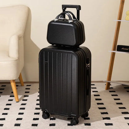 Luggage 20 Inch Unisex Candy Color Waterproof Universal Wheel Lightweight Trolley Suitcase with Polyester Lining Wholesale