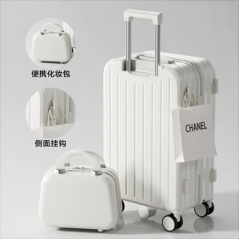 Luggage New Style Trolley Case Password Case Omnidirectional Spinner Wheels Student Large Capacity Sturdy Durable Travel ABS