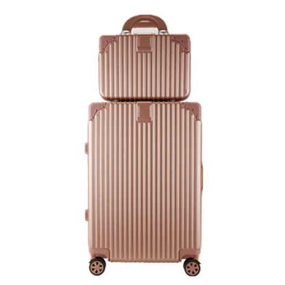 High- Luggage Women's 20-Inch Travel Trolley Case 28-Inch Password ABS Waterproof Suitcase 24-Inch Large-Capacity Zipper