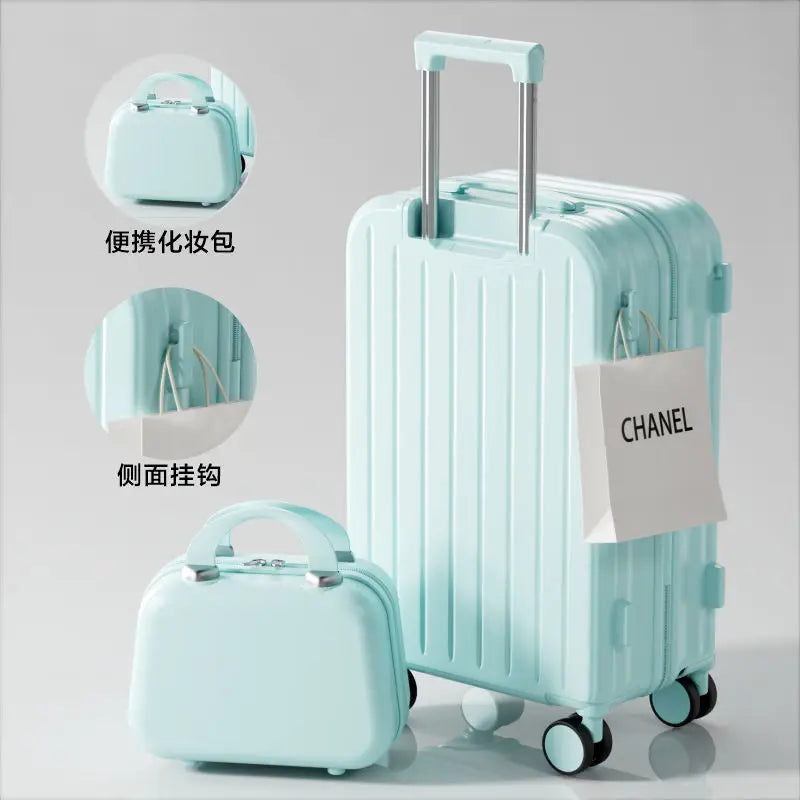 Luggage New Style Trolley Case Password Case Omnidirectional Spinner Wheels Student Large Capacity Sturdy Durable Travel ABS
