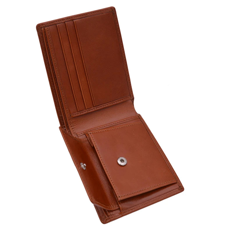 Wholesale Vintage  Leather Wallets Multi Function Waterproof ID Credit Card Holder Wallets for Men