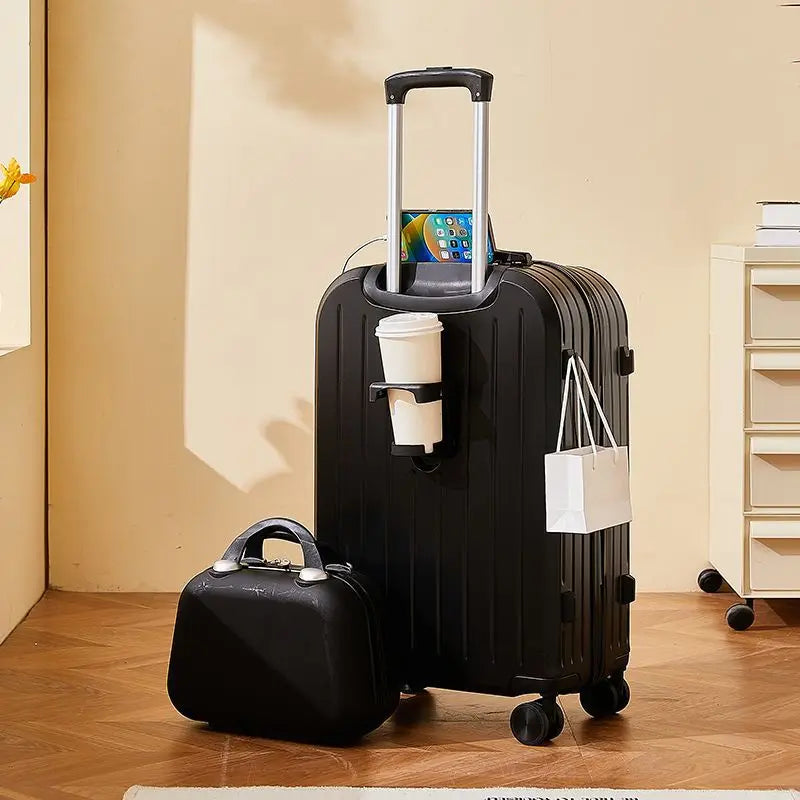 Luggage New Style Trolley Case Password Case Omnidirectional Spinner Wheels Student Large Capacity Sturdy Durable Travel ABS