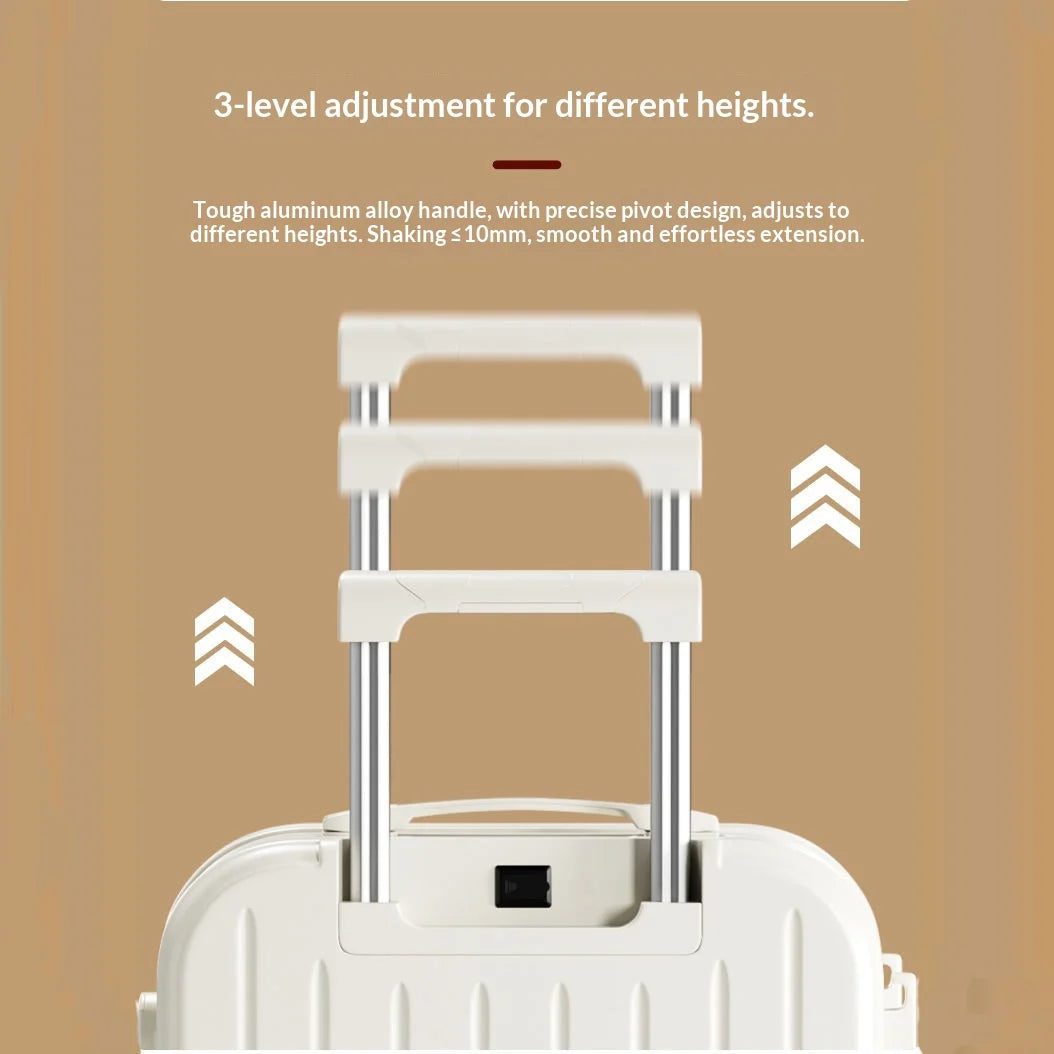 Luggage New Style Trolley Case Password Case Omnidirectional Spinner Wheels Student Large Capacity Sturdy Durable Travel ABS