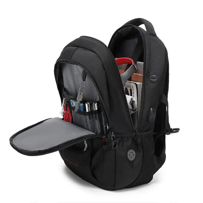 Large Capacity Sports Backpack Anti-Theft Fashionable Waterproof Laptop Backpack for Men Casual Collage School