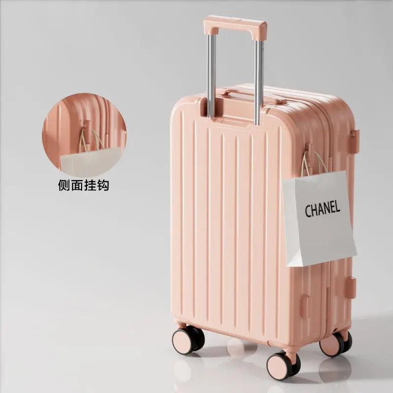 Luggage New Style Trolley Case Password Case Omnidirectional Spinner Wheels Student Large Capacity Sturdy Durable Travel ABS