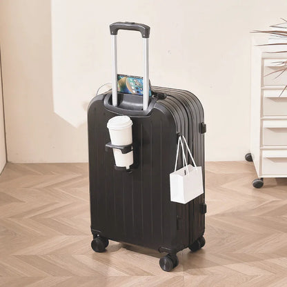 Luggage 2025 New Trolley Case Men's Women's Travel Small 20 Inch Password Case Quiet Wheels Durable Leather ABS