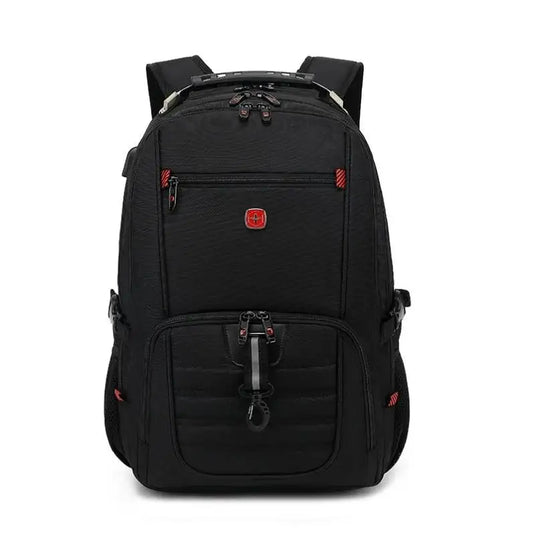 Men's Waterproof Outdoor Leisure Backpack Wear-Resistant Travel Backpack Anti-Theft Zipper Computer Backpack for Students Weight
