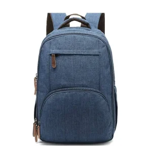 New Nylon Backpack Business Backpack Men's Waterproof Travel Computer Bag Trend Student Bag Laptop Compartment