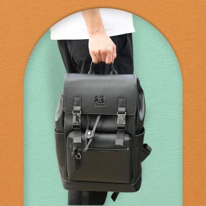 Multi-function Men's Backpack High Quality Leather Laptop Bag Durable Sports Backpack With Waterproof Liniing