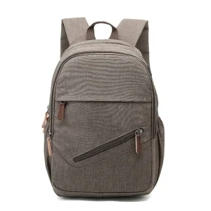 Backpack New Simple Polyester Backpack USB Charging Backpack Men's and Women's Casual Computer Bag Student Bag