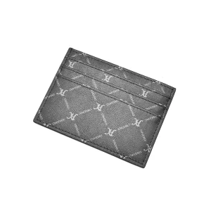 Factory  Leather Card Holder Full Printing  Wallet Men's Business Card Holder With Fashion Design