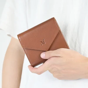 Premium Brown Real Leather Wallet Envelop Cover Men Wallet With Deboss