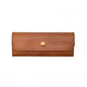 High Quality Premium Genuine Leather Case  Memory Card Organizer Durable Leather SD Card Holder for Photographers